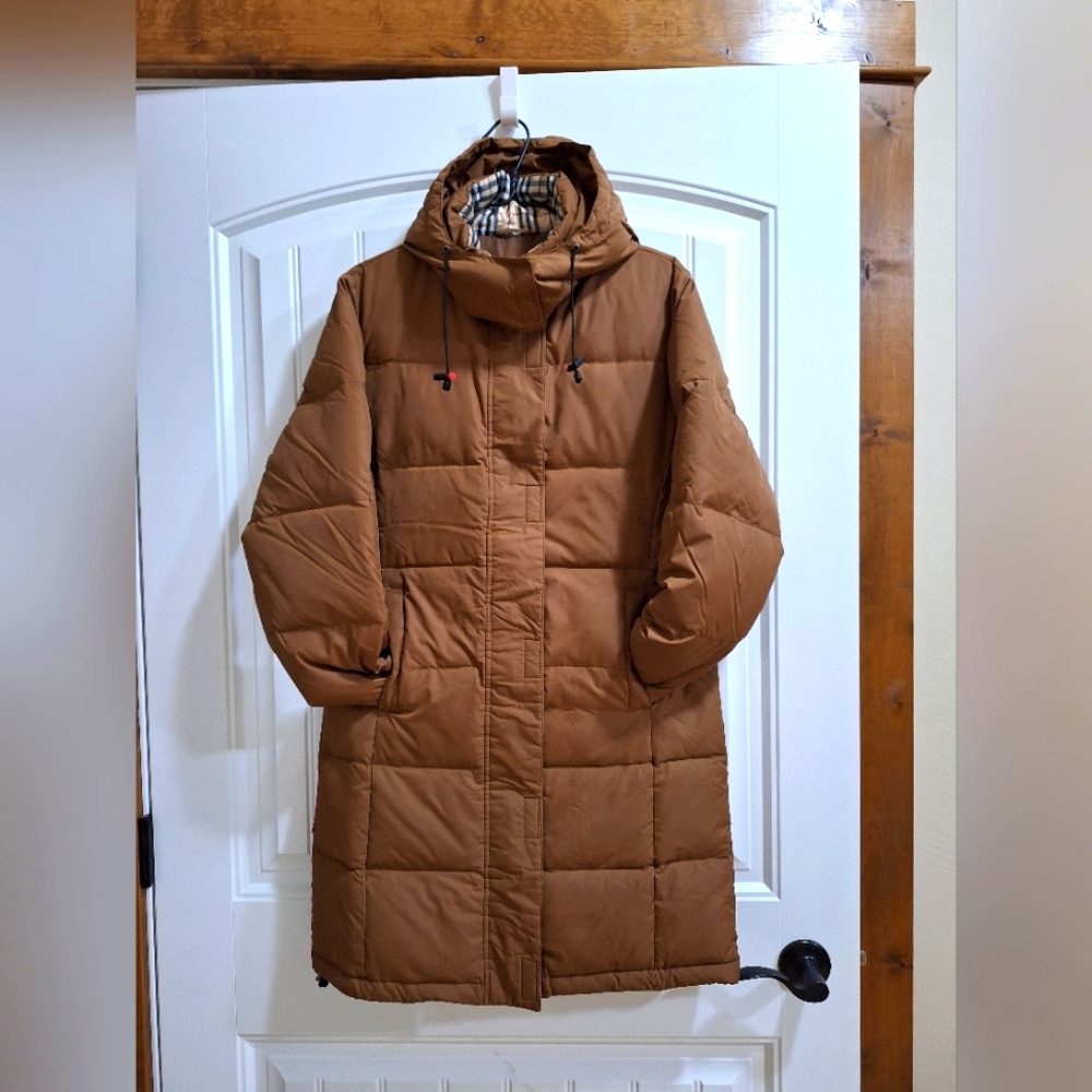 "kazhumi" Chocolate color down coat